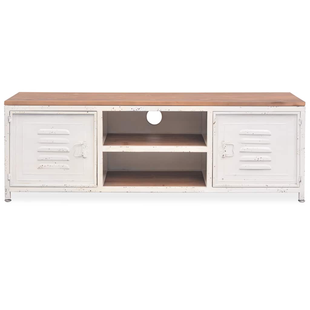245457 vidaXL TV Cabinet 120x30x40 cm White