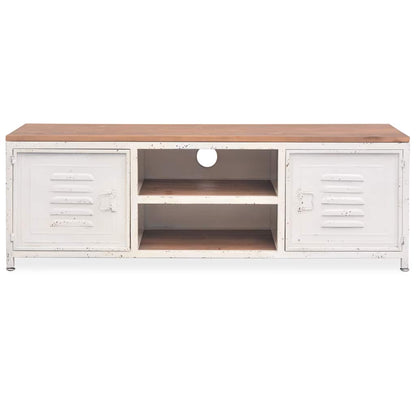 245457 vidaXL TV Cabinet 120x30x40 cm White