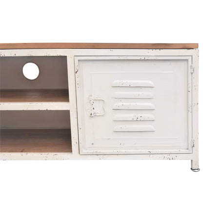 245457 vidaXL TV Cabinet 120x30x40 cm White