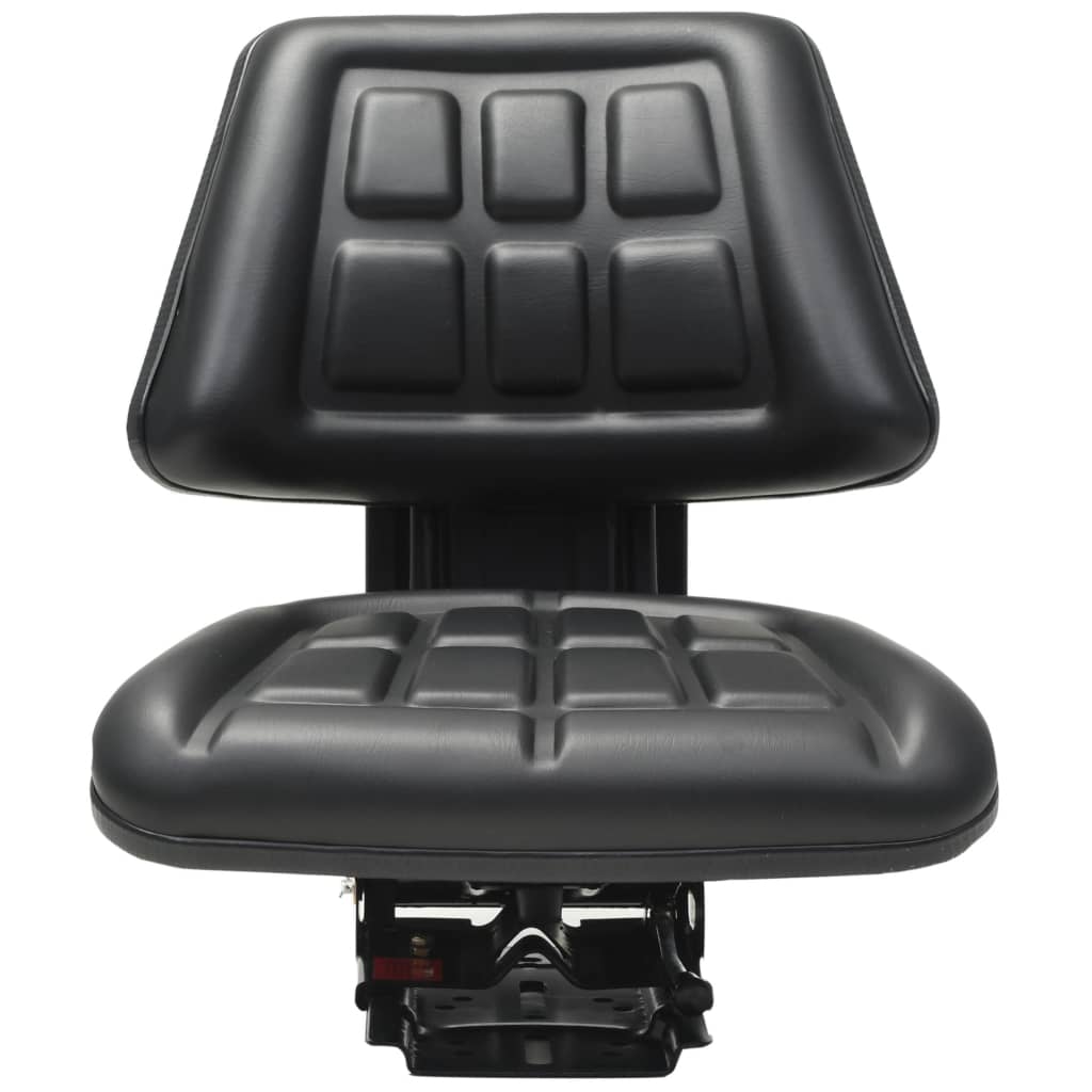 Tractor Seat | Black | Steel frame, PVC upholstery | Universal