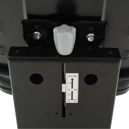 Tractor Seat | Black | Steel frame, PVC upholstery | Universal