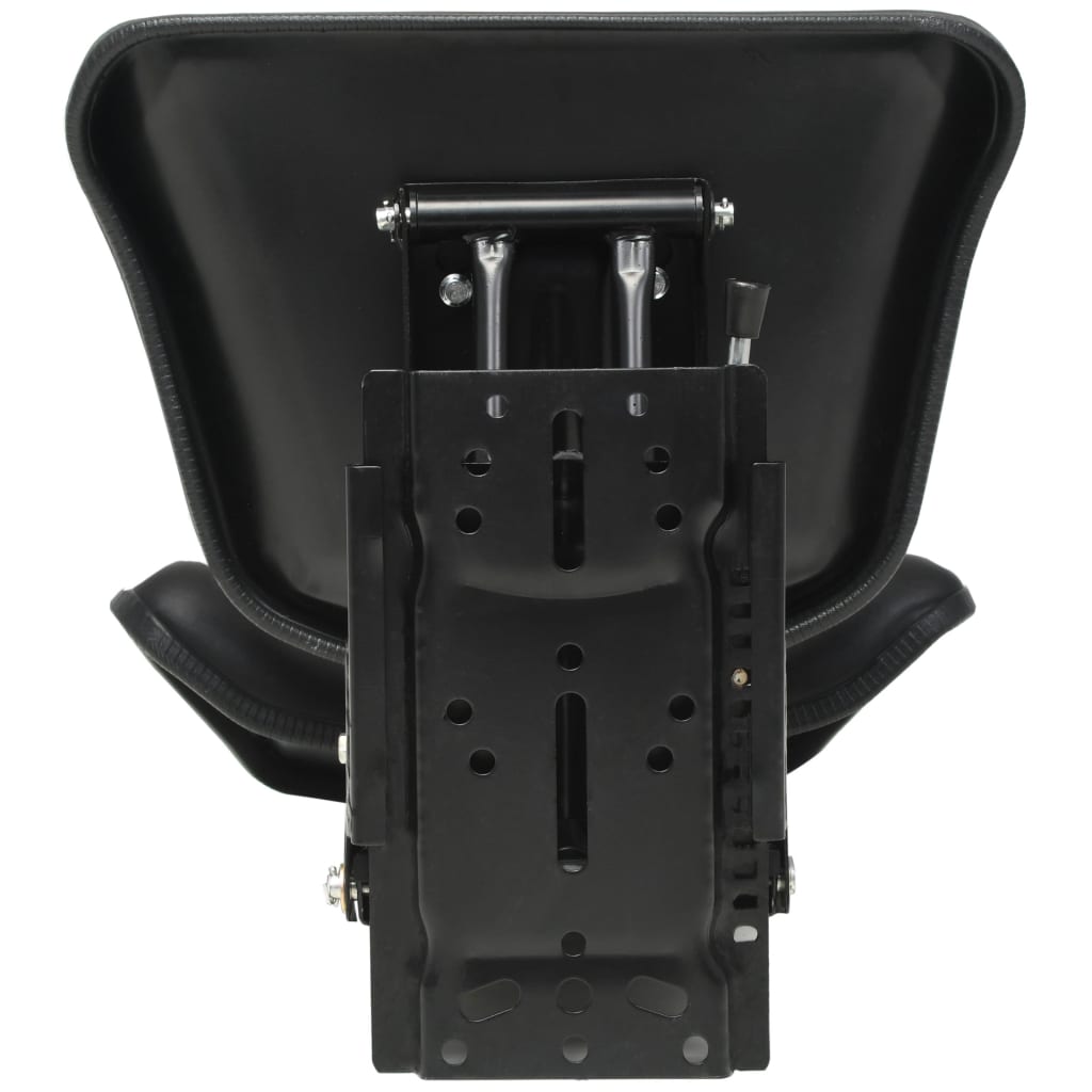 Tractor Seat | Black | Steel frame, PVC upholstery | Universal