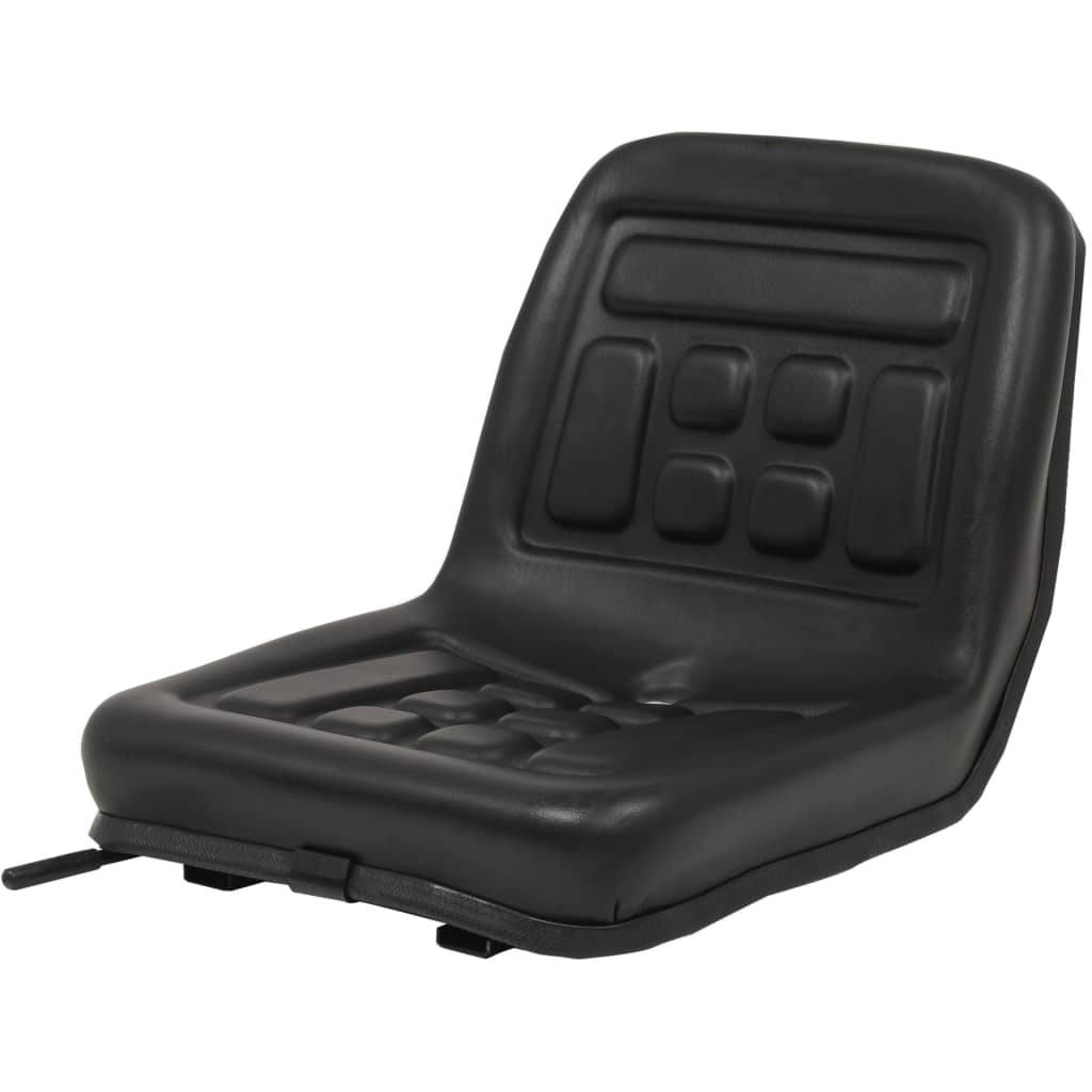 Universal Tractor Seat | Black | Steel frame, PVC upholstery | Universal