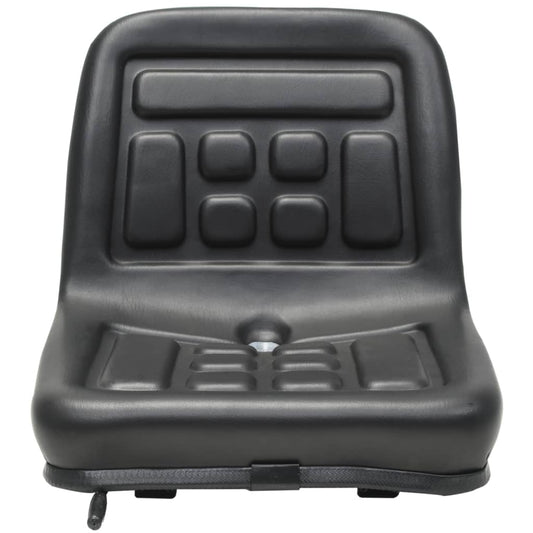 Universal Tractor Seat | Black | Steel frame, PVC upholstery | Universal