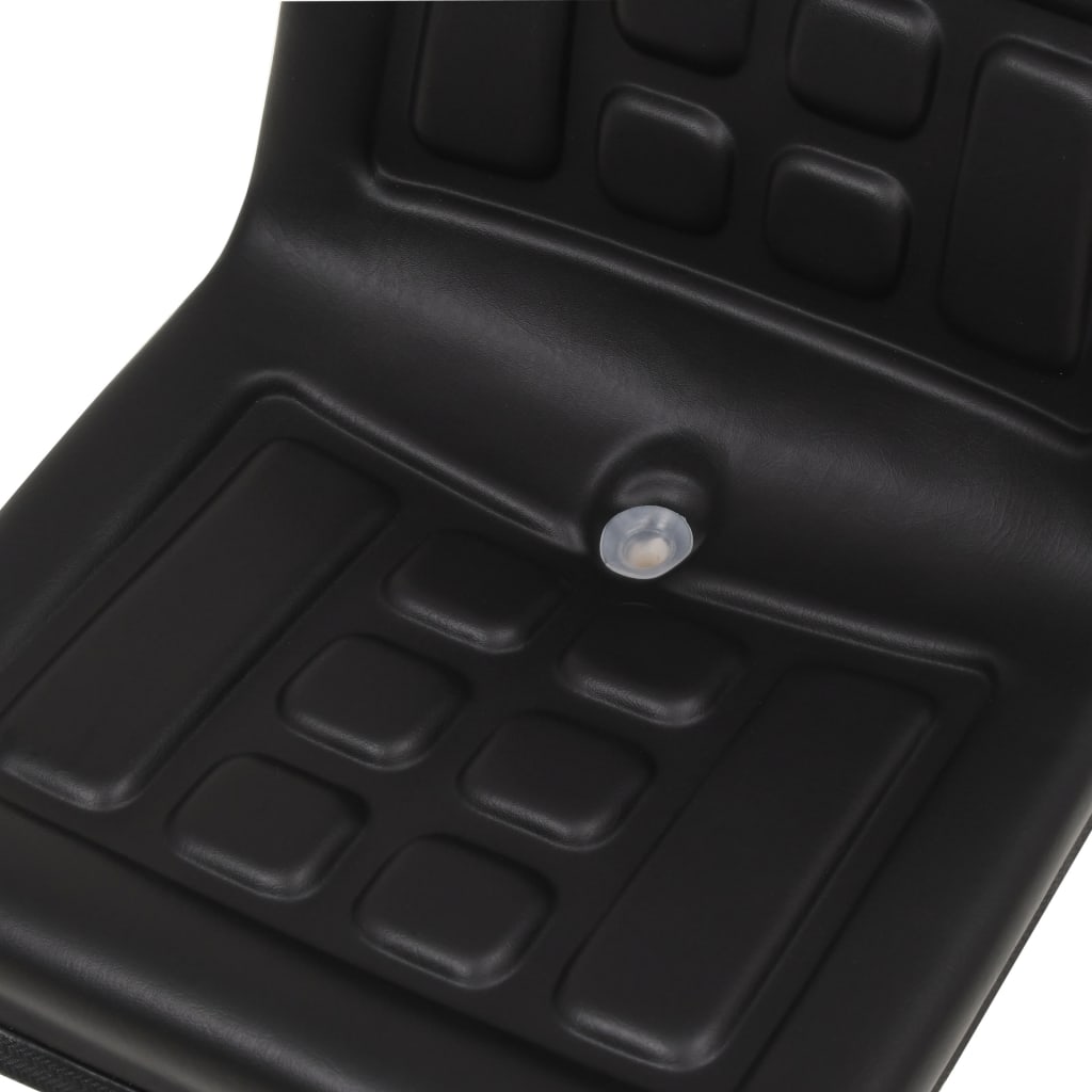 Universal Tractor Seat | Black | Steel frame, PVC upholstery | Universal