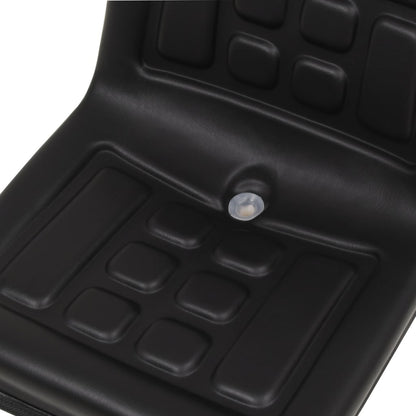 Universal Tractor Seat | Black | Steel frame, PVC upholstery | Universal