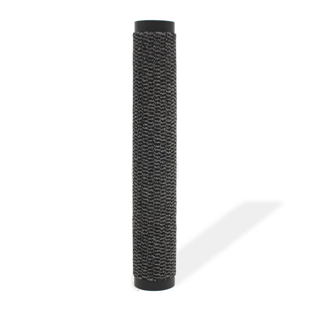 Dust Control Mat Rectangular Tufted 80x120 cm Anthracite