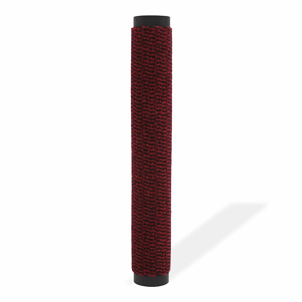 132720 vidaXL Dust Control Mat Rectangular Tufted 120x180 cm Red