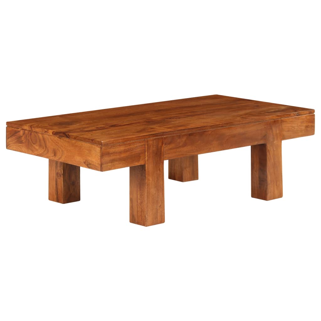 Coffee Table | Honey | Solid Acacia wood | 100 x 50 x 30 cm |  Durable