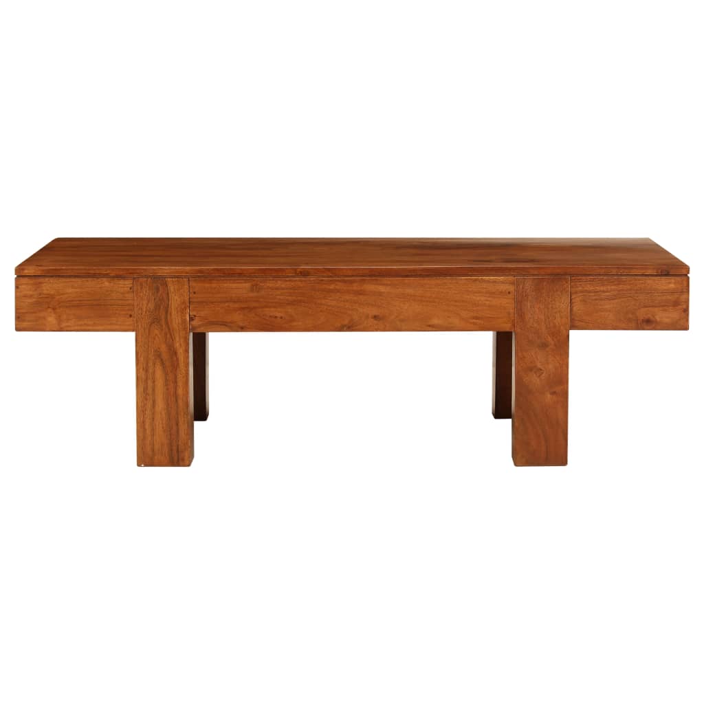 Coffee Table | Honey | Solid Acacia wood | 100 x 50 x 30 cm |  Durable