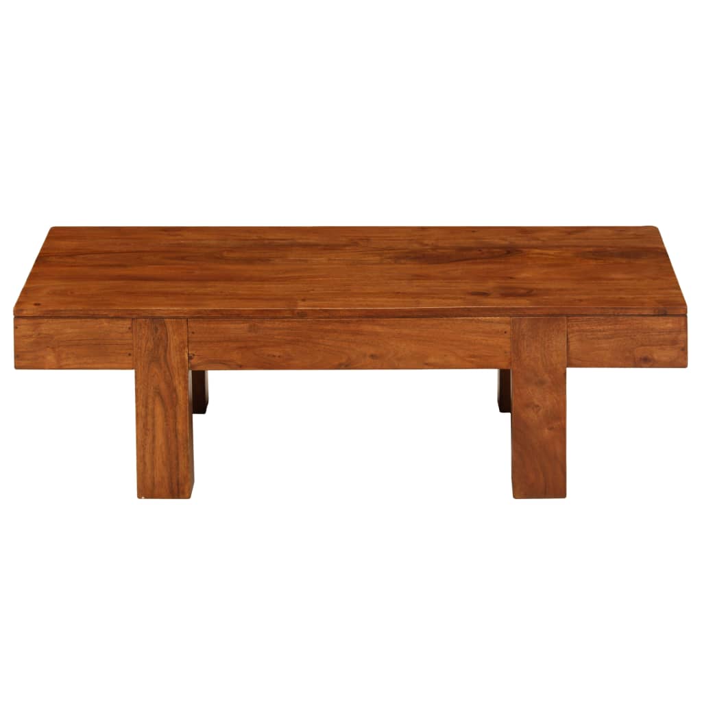 Coffee Table | Honey | Solid Acacia wood | 100 x 50 x 30 cm |  Durable