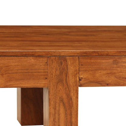 Coffee Table | Honey | Solid Acacia wood | 100 x 50 x 30 cm |  Durable