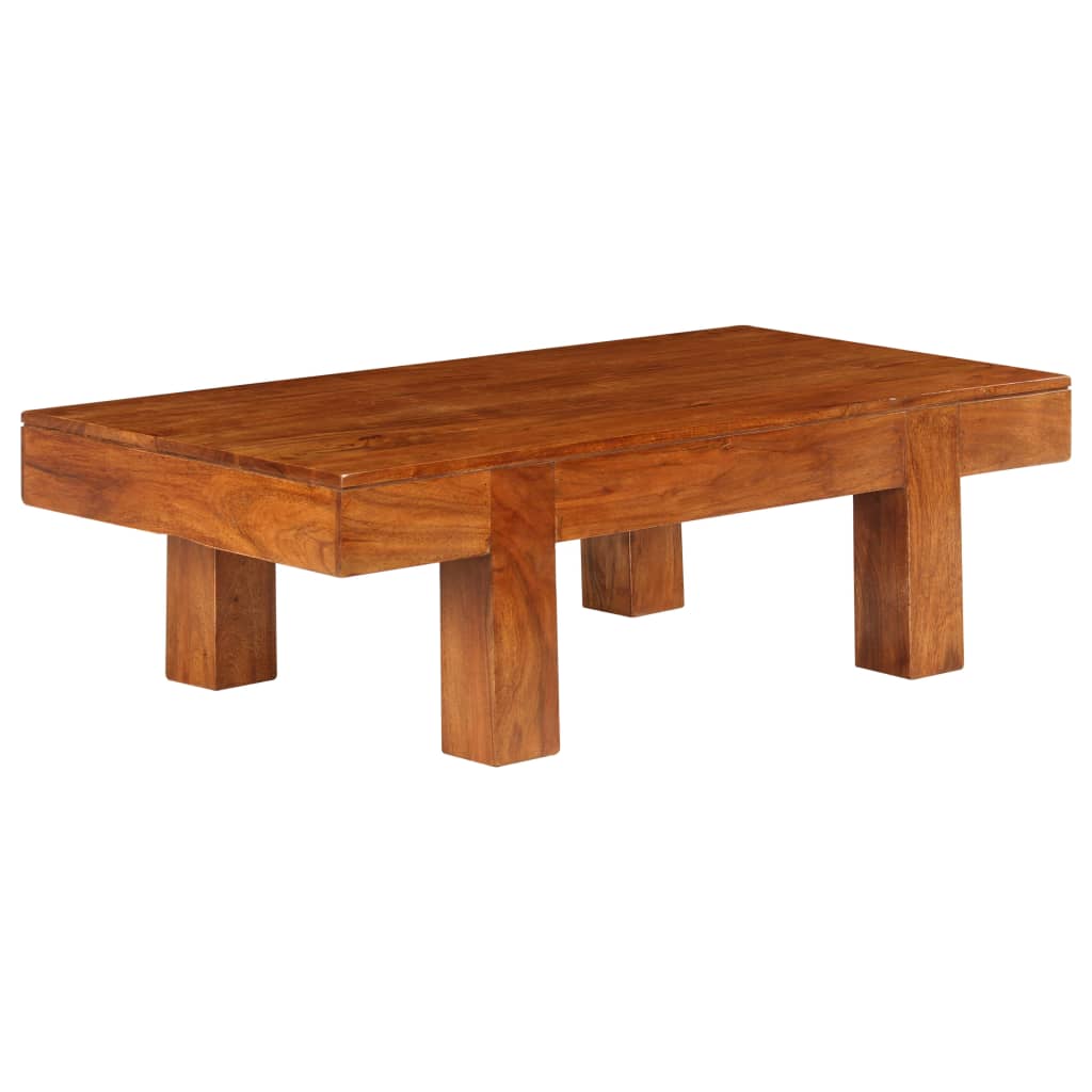 Coffee Table | Honey | Solid Acacia wood | 100 x 50 x 30 cm |  Durable