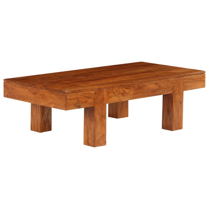 Coffee Table | Honey | Solid Acacia wood | 100 x 50 x 30 cm |  Durable