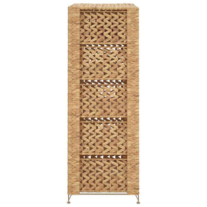 Storage Unit | Brown | Water hyacinth, Metal | 47x37x100 cm