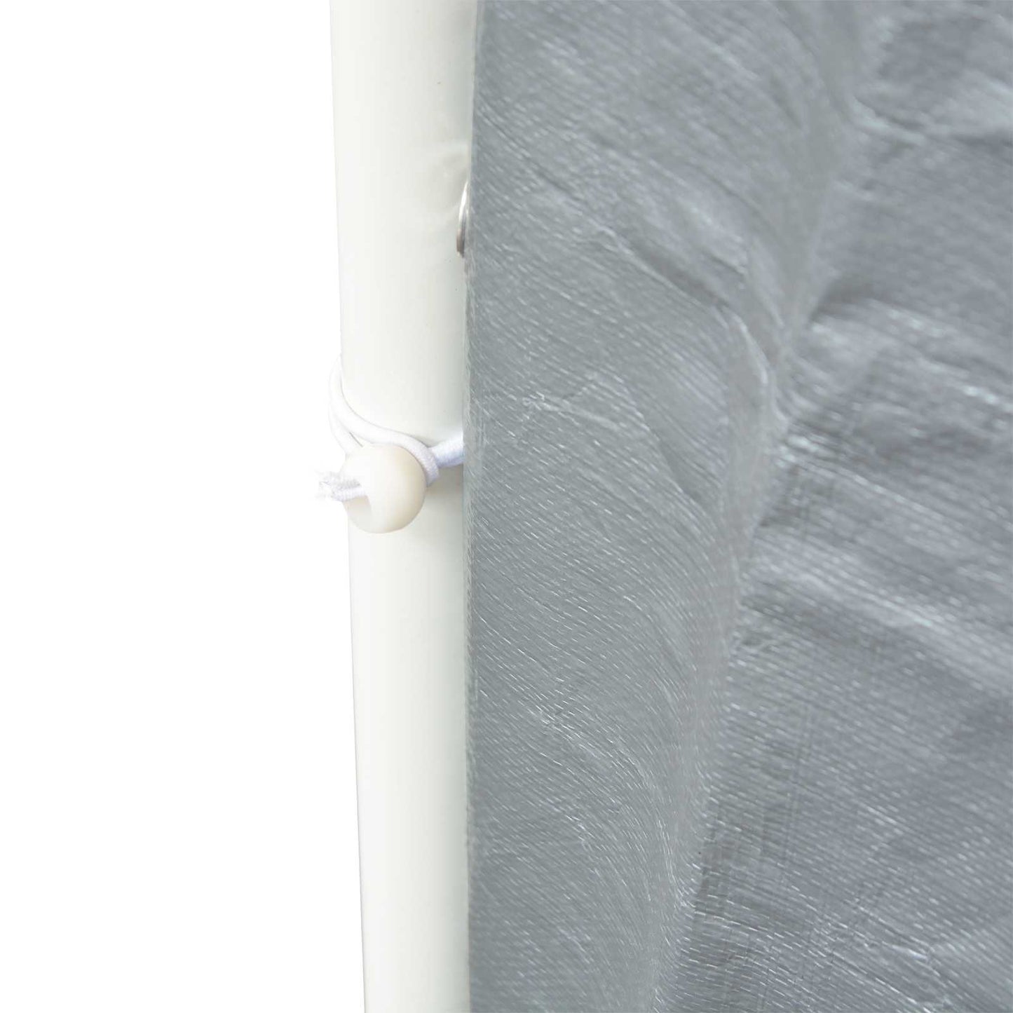 Tent Fabric without Frame Grey 10 x 5 m PE
