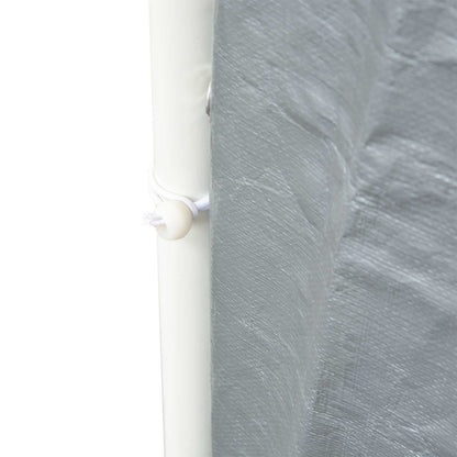 Tent Fabric without Frame Grey 10 x 5 m PE