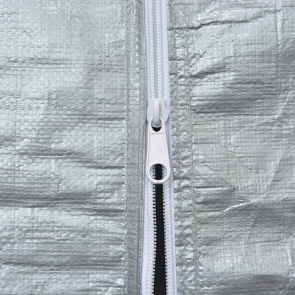 Tent Fabric without Frame Grey 12 x 6 m PE