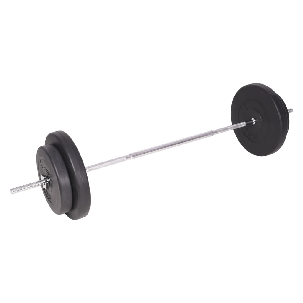 91404 vidaXL Barbell and Dumbbell Set 90 kg
