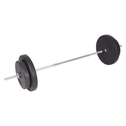 91404 vidaXL Barbell and Dumbbell Set 90 kg