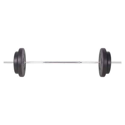 91404 vidaXL Barbell and Dumbbell Set 90 kg