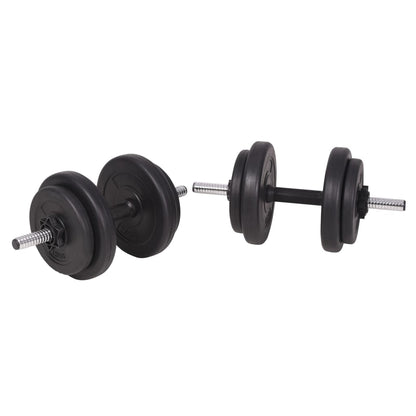 91404 vidaXL Barbell and Dumbbell Set 90 kg