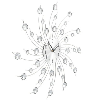 Wall Clock with Quartz Movement Modern Design 50 cm