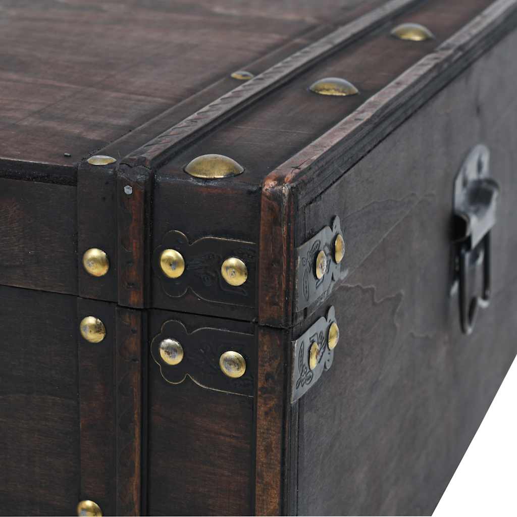 Coffee Table Plywood Vintage Style 120x55x35 cm