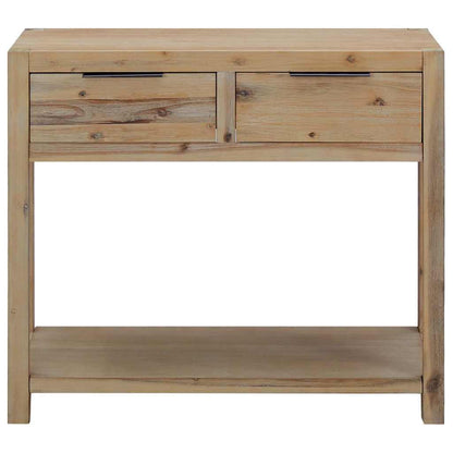 245684 vidaXL Console Table 82x33x73 cm Solid Acacia Wood
