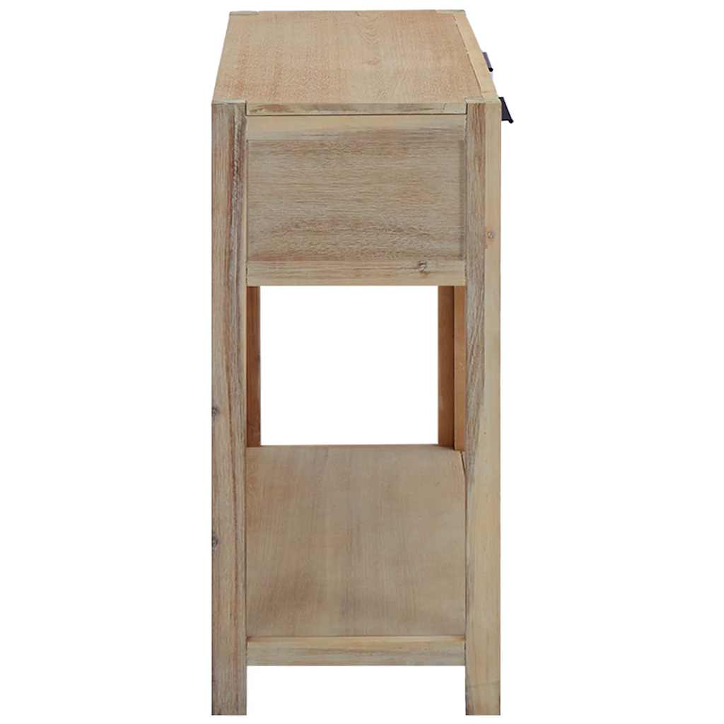 245684 vidaXL Console Table 82x33x73 cm Solid Acacia Wood
