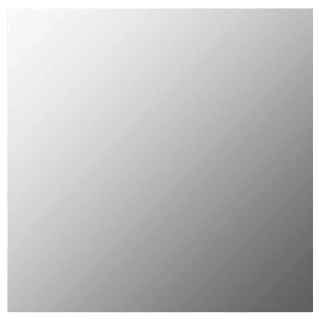 245698 vidaXL Wall Mirror 50x50 cm Square Glass
