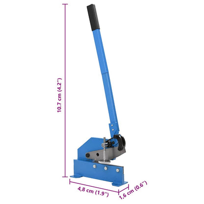 Hand Lever Shear 200 mm Blue
