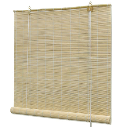 Roller Blind Bamboo 140x220 cm Natural
