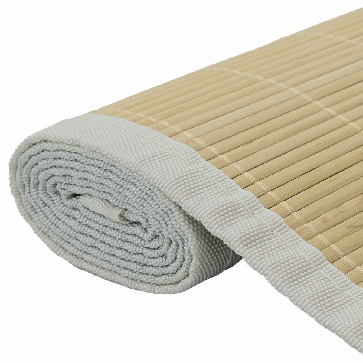 245821 vidaXL Rug Bamboo 160x230 cm Natural