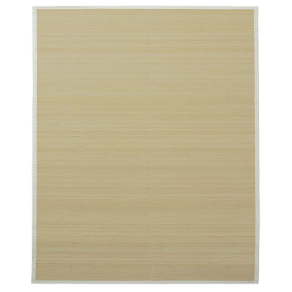 245821 vidaXL Rug Bamboo 160x230 cm Natural