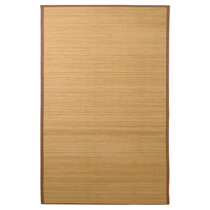Rug Bamboo 100x160 cm Brown