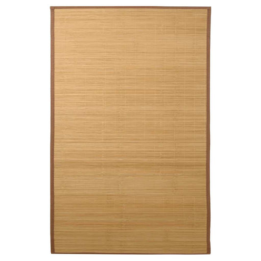 Rug Bamboo 100x160 cm Brown
