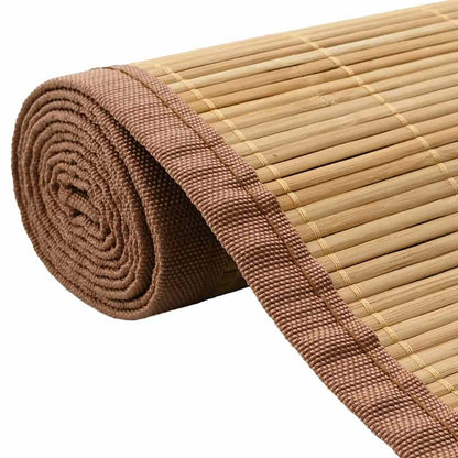Rug Bamboo 160x230 cm Brown