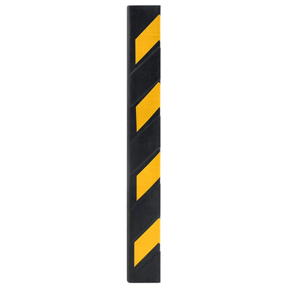 Reflective Corner Guards 10 pcs Rubber 80 cm