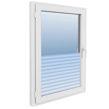 Window Film Frosted Stripes Design 0.9x20 m PVC