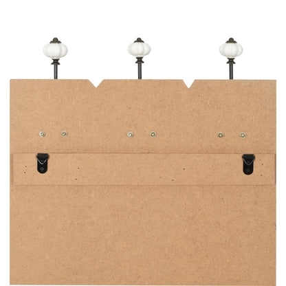 Coat Rack | Multicolour | MDF board, metal hooks | 120x40 cm