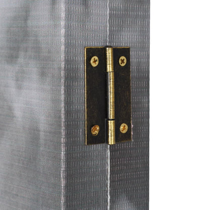 Folding Room Divider 120x170 cm London Bus Black and White