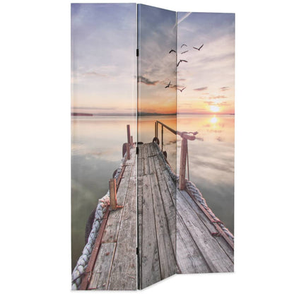 Folding Room Divider 120x170 cm Lake