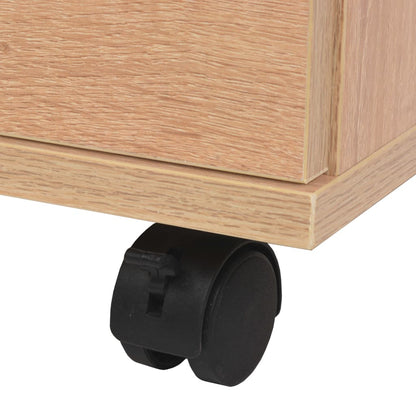 Drawer Unit 33x45x60 cm Oak