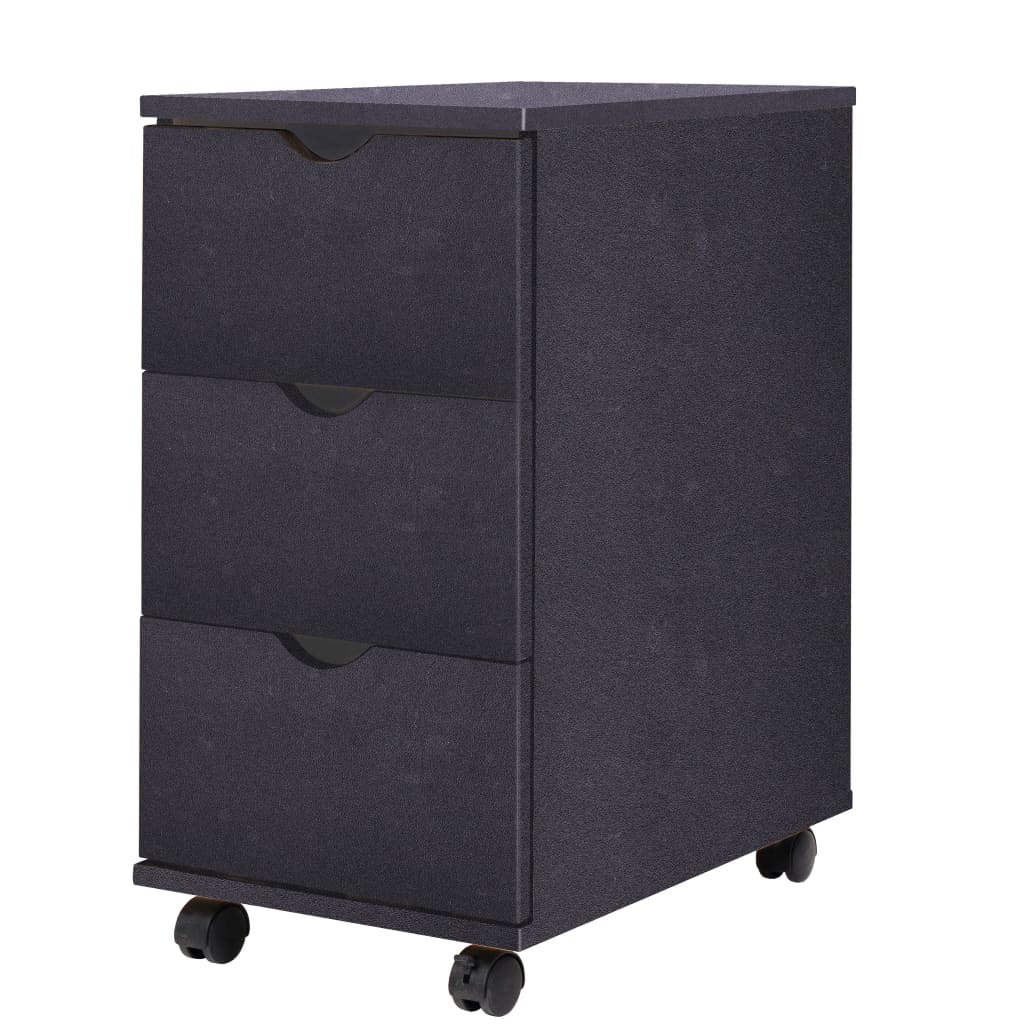 Drawer Unit | Black | Engineered wood, plastic | Medium | Rollable