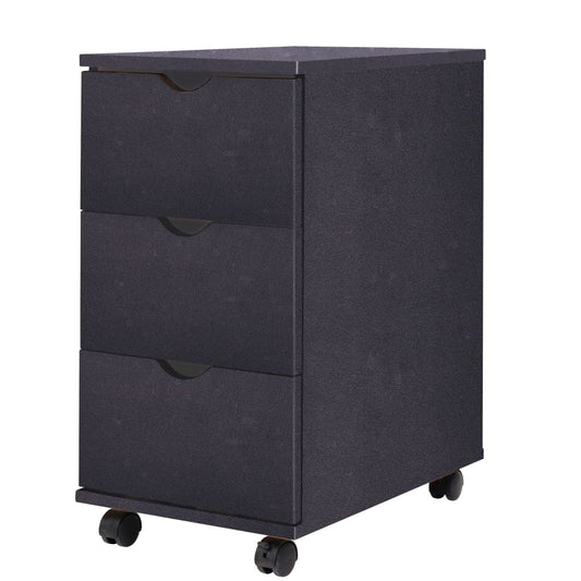 Drawer Unit | Black | Engineered wood, plastic | Medium | Rollable