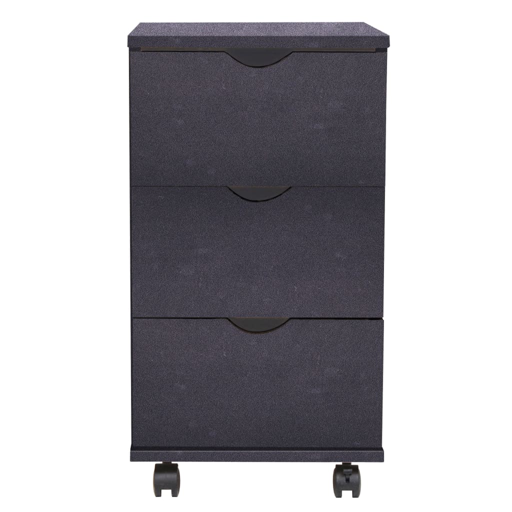 Drawer Unit | Black | Engineered wood, plastic | Medium | Rollable