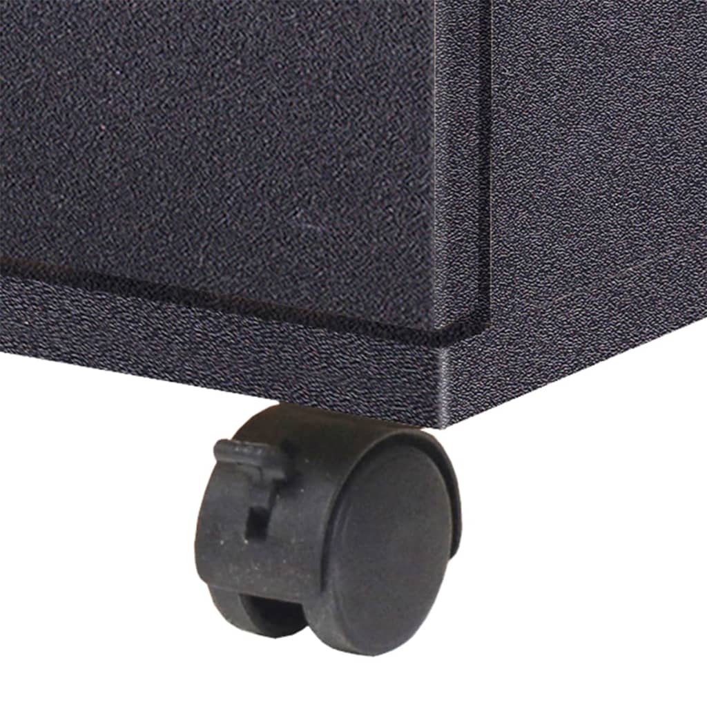 Drawer Unit | Black | Engineered wood, plastic | Medium | Rollable