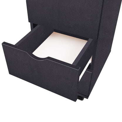 Drawer Unit | Black | Engineered wood, plastic | Medium | Rollable