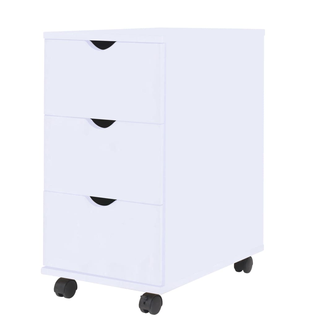 Drawer Unit | White | Engineered Wood | Small | Drawer Unit | Rectangular